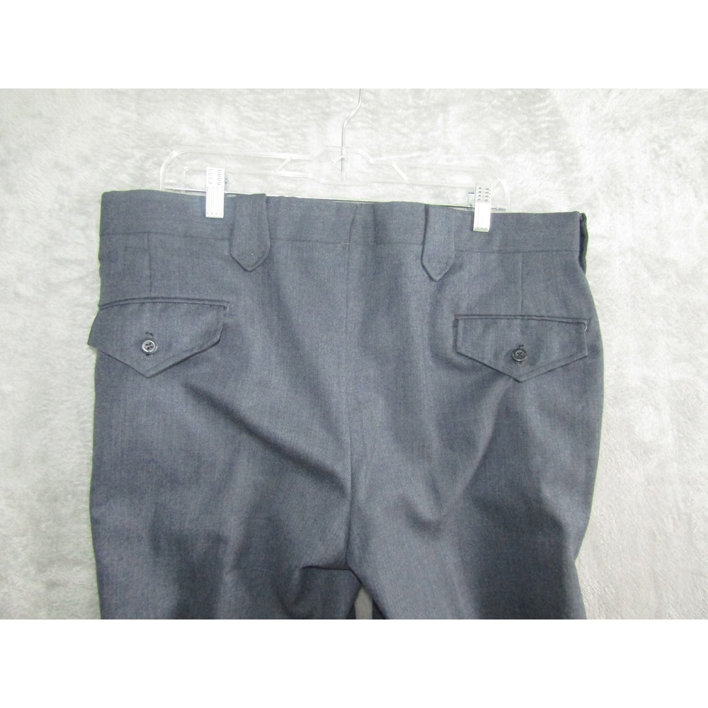 Pendleton Wool Trousers Gray Pleated Classic Fit … - image 3